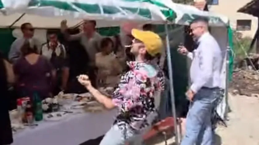 Sırbistan'da bir düğün videosu tüm ülkeyi büyüledi