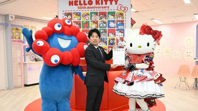 MYAKU-MYAKU ve Hello Kitty, Expo 2027 Belgrad Japonya Pavyonu'nun tanıtım elçisi oldu