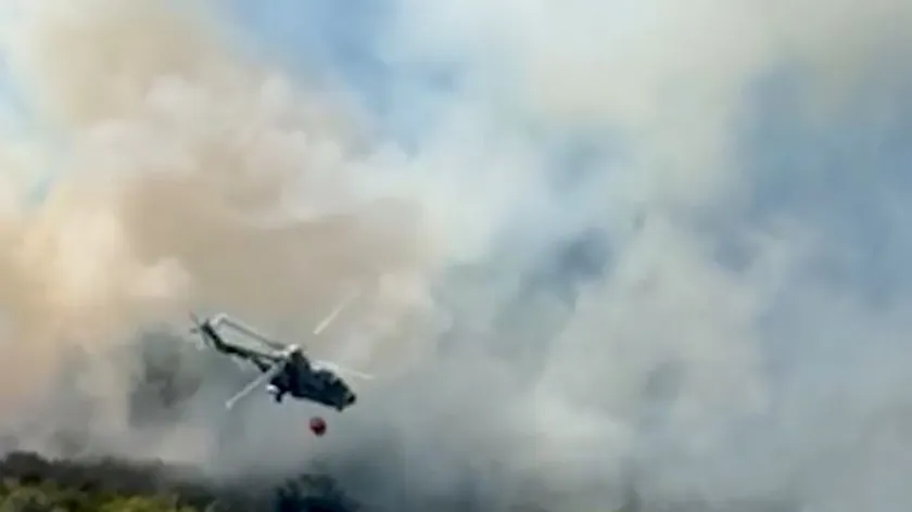 Sırbistan'da iki büyük yangın söndürüldü.