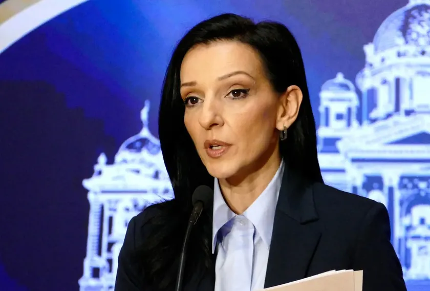 Sırbistan Milletvekili Tepić, gazetecinin mitingde saldırı iddiasının uydurma olduğunu açıkladı