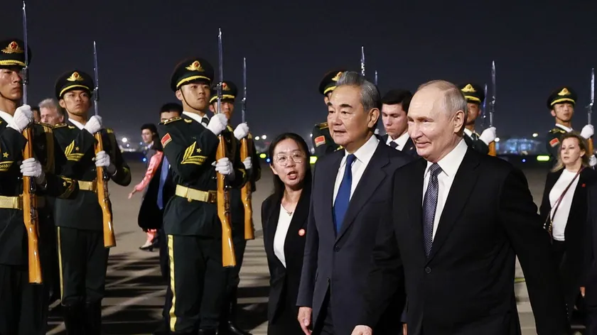 Rusya Devlet Başkanı Putin Çin'e iki günlük çalışma ziyareti için geldi