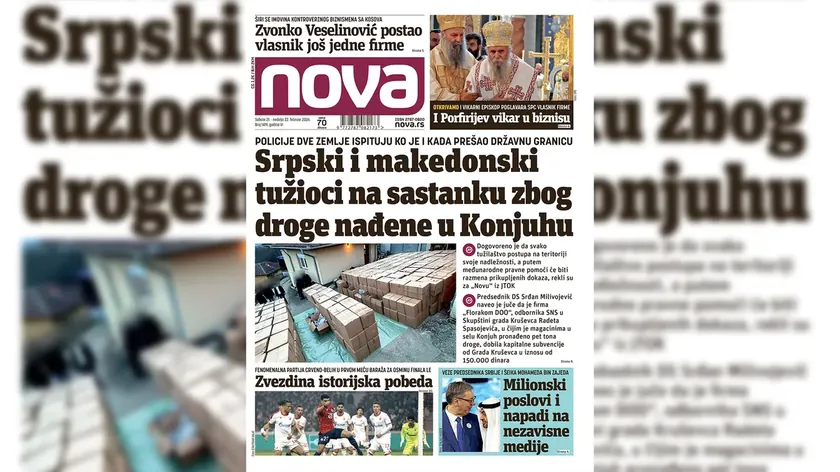 Sırbistan ve Makedonya savcıları Konjuh'taki uyuşturucu davası için bir araya geldi