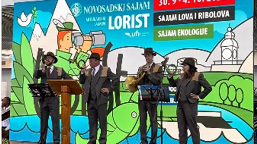 Novi Sad'da 57. Uluslararası Av ve Balıkçılık Fuarı Lorist açıldı