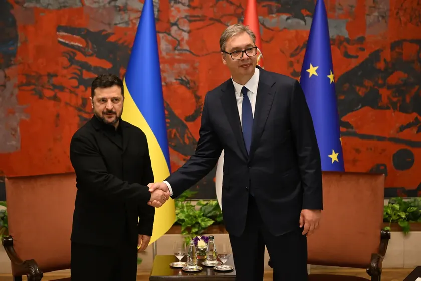 Sırbistan Cumhurbaşkanı Aleksandar Vučić'in Ukrayna Başkanı Volodimir Zelenskiy'nin ziyaretinden bir şey elde etmeyeceğini savundu.