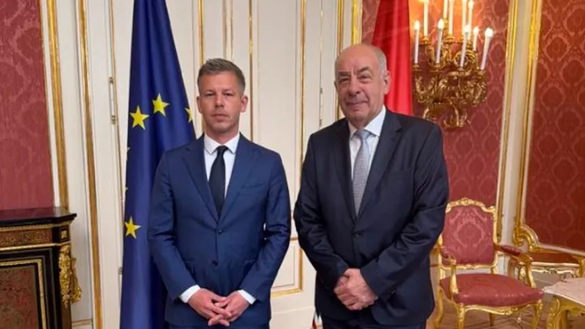 Macaristan Cumhurbaşkanı Şulyok ile görüşen Mağar, istifa talebini dile getirdi