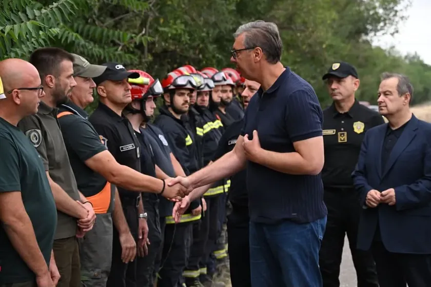 Sırbistan Cumhurbaşkanı Aleksandar Vučić, Marinika Tepić'in sorularına yanıt verdi.