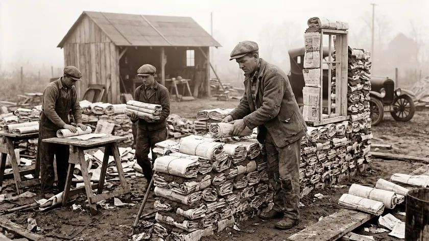 Sırp mühendis Elis F. Stenman tarafından Amerika'da inşa edilen sıra dışı bir ev, 100 yıldan uzun süre ayakta duruyor.