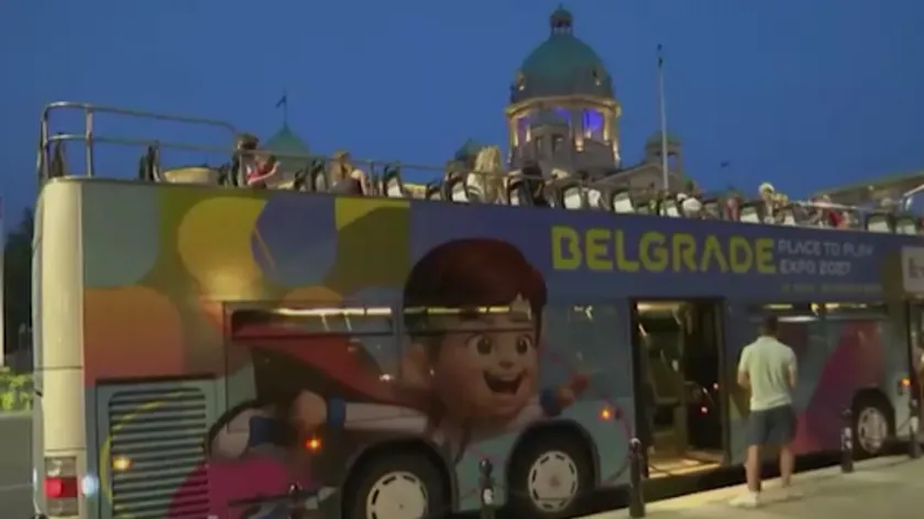 Beograd'ta yeni bir gece turu başlıyor.