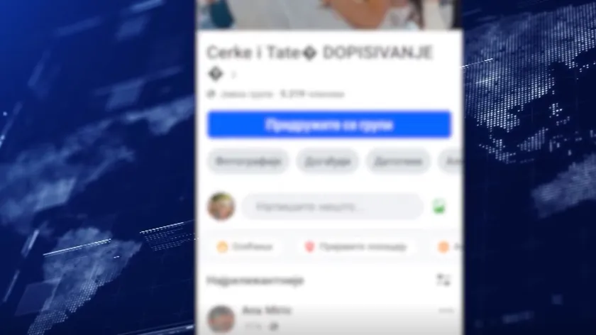 Sırbistan'da Facebook grubundaki müstehcen içerik ve şüpheli iletişim güvenlik endişelerini artırıyor