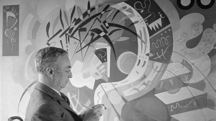 Rus sanatçısı Kandinsky'nin "Şenlik Yaşam" tablosu 25 milyon euroya satılacak.