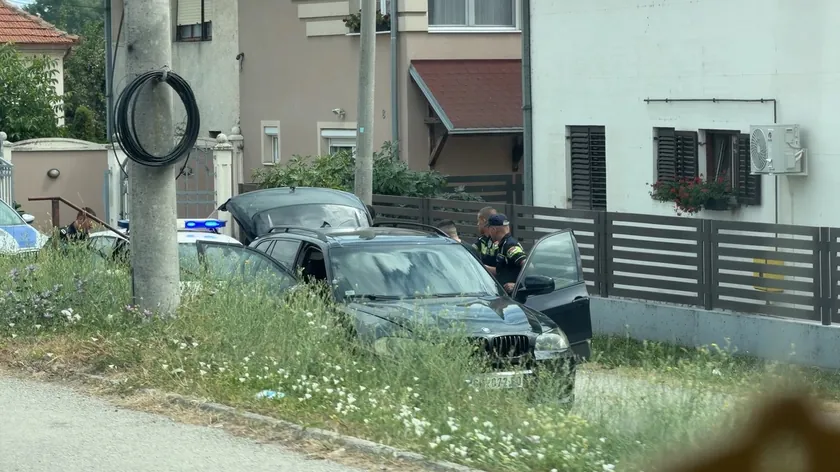 Çačka sokaklarında kaos BMW'nin peşinden film şenliği, müdahale ekibi de dahil oldu