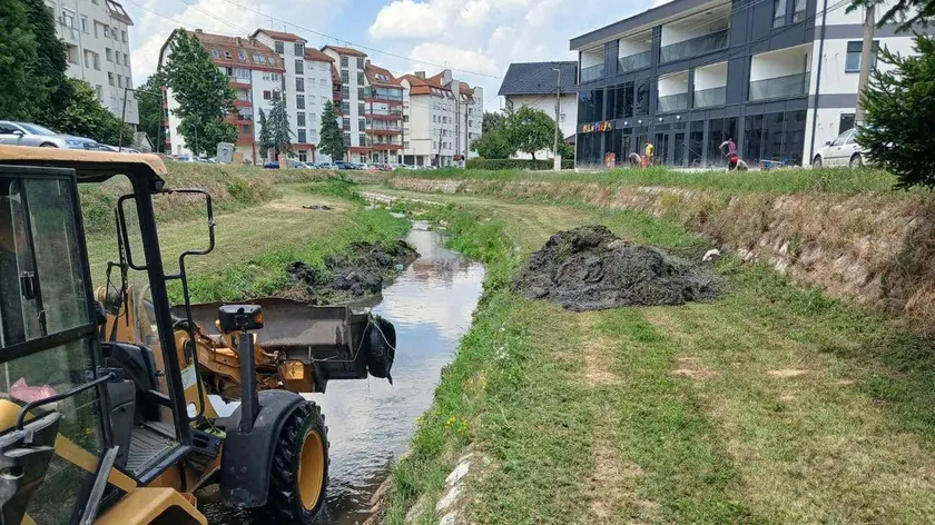 Loznica'da Şehir Rekası Temizliği Başladı