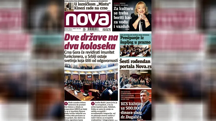 Sırbistan'da dokunulmazlık sürerken Karadağ yetkili imtiyazını gözden geçirecek