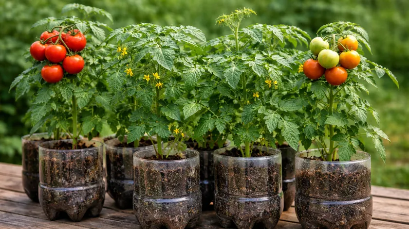 Şehirde Kendi Domatesinizi Yetiştirmenin Pratik Yolu: Plastik Şişelerle Kolay Bahçecilik