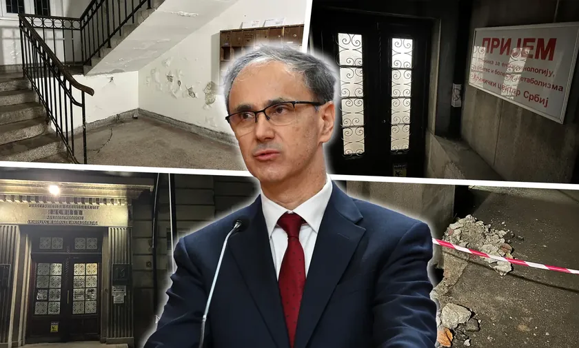 Sırbistan Başbakanı Macut'un çalıştığı Belgrad kliniği içler acısı durumda