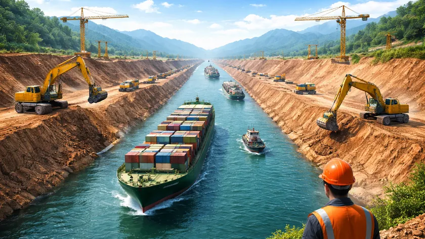 Çin, Yük Gemileri İçin 134 Kilometrelik Dev Bir Kanal İnşa Ettiğini Kaydetti