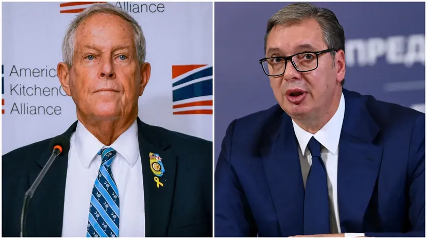 Amerikalı Kongre Üyesi Džo Wilson tekrar Aleksandar Vučić'i bahsetti ve rejiminin Avrupa'ya getirdiği Çin teknolojisini suçladı.