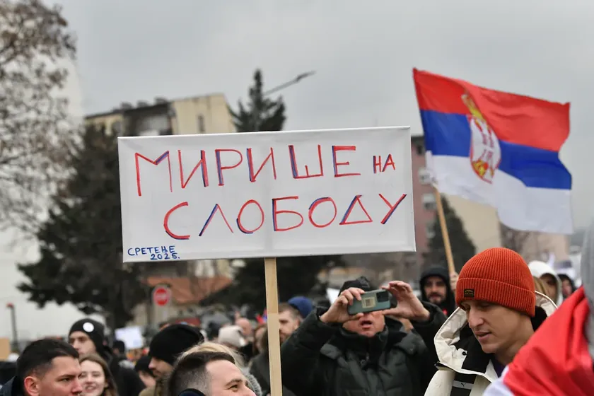 Sırbistan'da Anayasa Odaklı Öğrenci Protestosunun Detayları Açıklandı Kraguyevac Oraşats