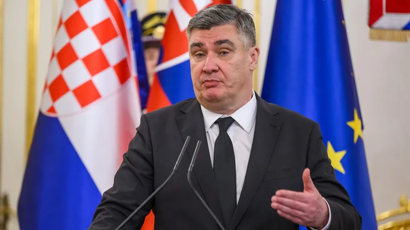 Hırvatistan Cumhurbaşkanı Milanović AB güvenlik politikasını eleştirdi, İsrail büyükelçisine çıkıştı