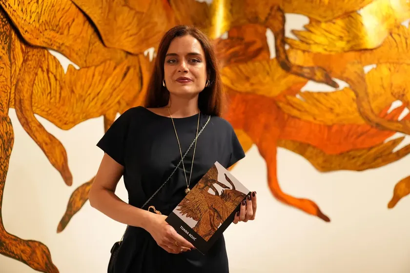 Tijana Kojičić'in "Stasis" adlı sergisi Beograd'daki Sanjaj Galerisi'nde açıldı.