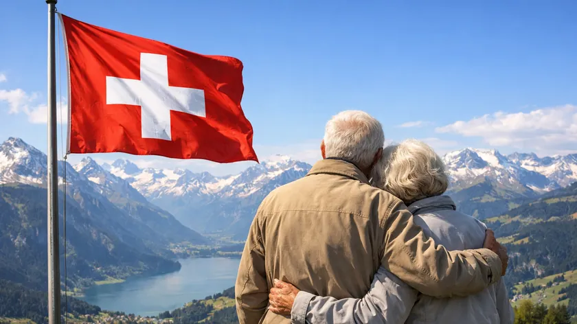 Ankica ve eşi 33 yılın ardından İsviçre'den memleketlerine döndü