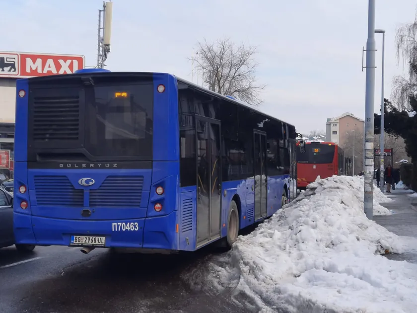 Novi Beograd'daki ulaşımda değişiklikler 15 Ocak – 8 Mart tarihleri arasında geçerli olacak