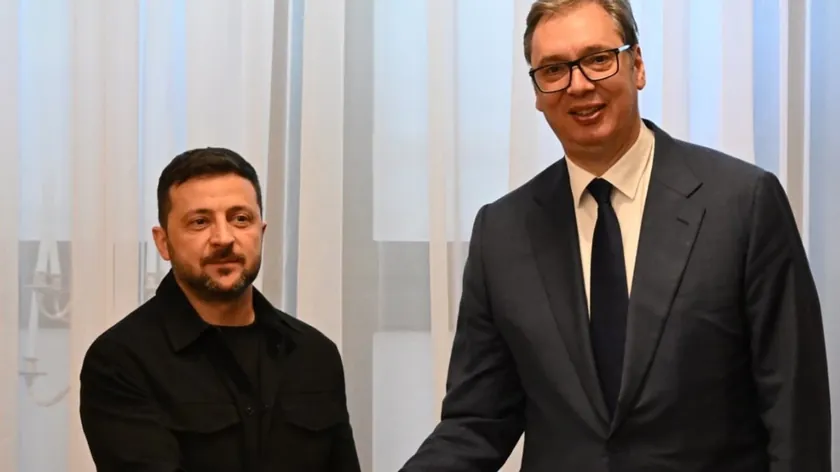 Sırbistan Cumhurbaşkanı Vucic Ukrayna Devlet Başkanı Zelenski ile görüştü: Makul bir insan