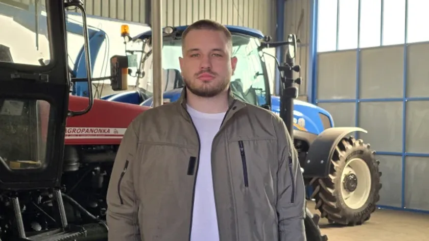 Sırbistan'da Diş Hekimliğini Bırakıp Çiftçiliğe Adanmış Genç Adelin Vereş