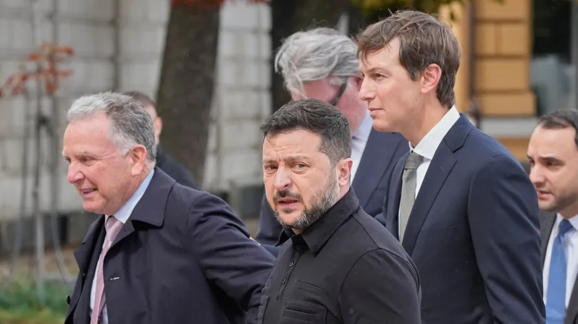 Zelenski, Vitkof ve Kuşner'in görüşünden sonra açıklama yaptı Putin'i de anlattı.