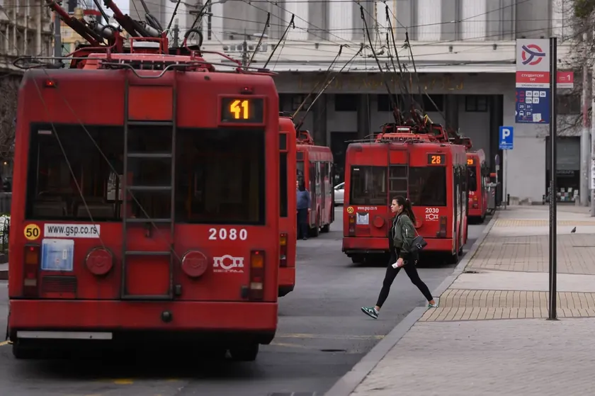 Beograd'da bir işçi hayatını kaybetti