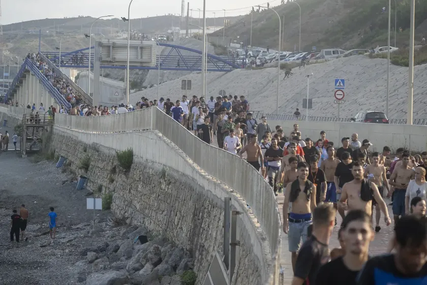 Seuta Afrika'daki Avrupa sınırının kalbi