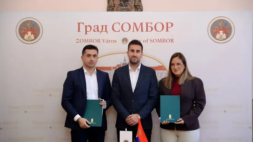 Sombor'da 180 bin kişiyi kapsayacak bölgesel atık yönetimi projesi için sözleşme imzalandı