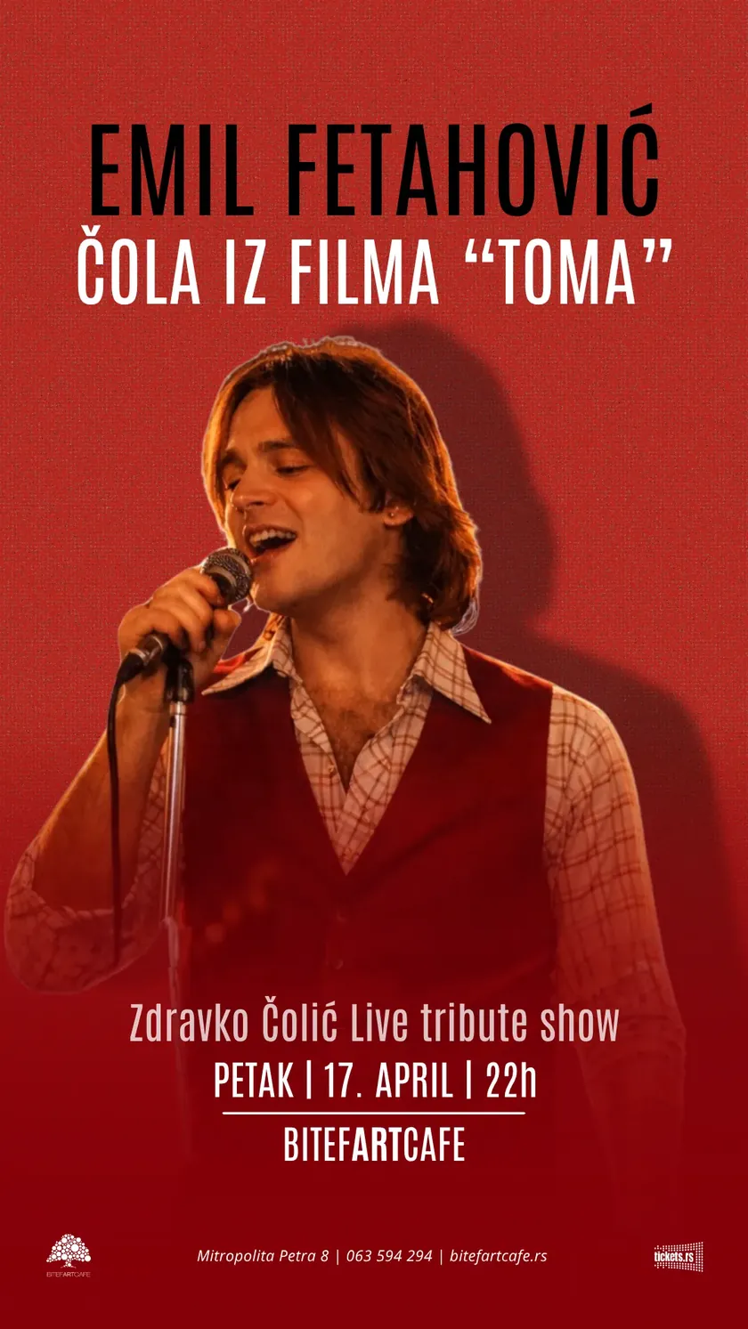 Sırbistan'ın Belgrad Şehrinde Emil Fetahović'ten Zdravko Čolić Şarkılarına Özel Performans