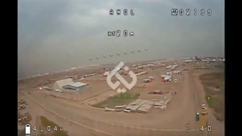 İran Destekli Kataib Hizbullah Irak'taki ABD Üssüne İlk Kez FPV Drone Saldırısı Düzenledi