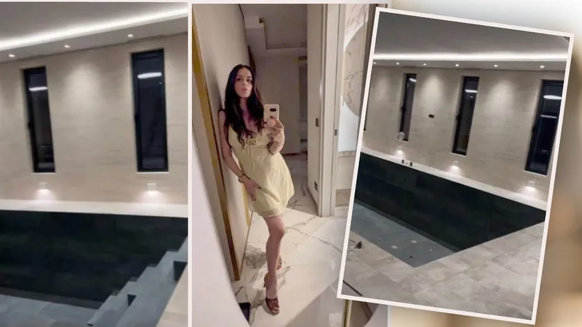 Sırp şarkıcısı ve televizyon program sunucusu Ana Sević, eşinin yanında lüks bir yaşam sürüyor.