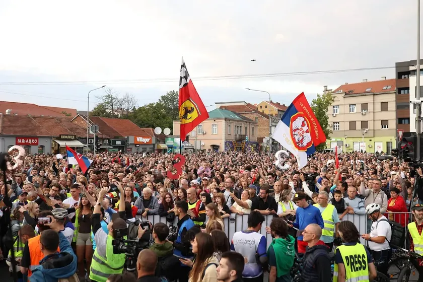 Öğrenciler, 22 Ekim'de Belgrad'da bir kapanış etkinliği düzenleyecekler.