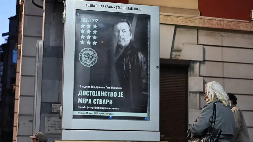 Sırp Oyuncu Dragan Nikolić'in Ölümünün Onuncu Yılında Sergi Açıldı