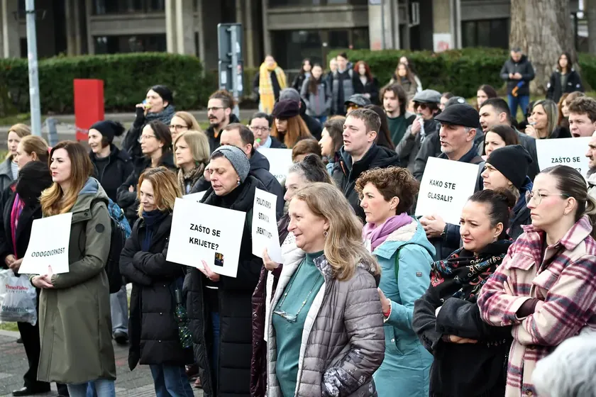 Novi Sad Üniversitesi Bağımsız Sendikaları Yarın Kampüste Protesto Düzenleyecek