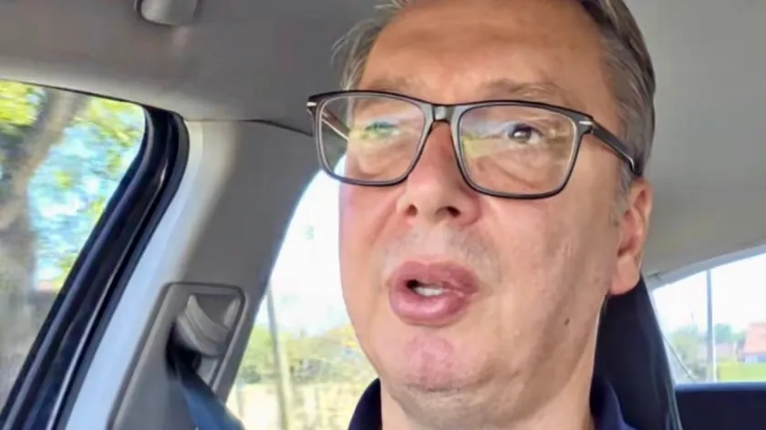 Sırbistan Cumhurbaşkanı Aleksandar Vučić, Srdanović'e TV düeli teklif etti.
