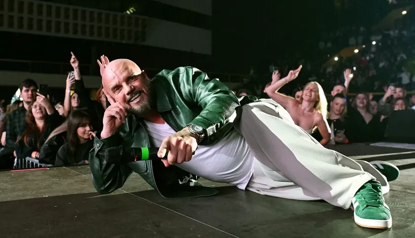 Split'te Boban Rajović uzun aradan sonra sahne aldı, Jole de eşlik etti