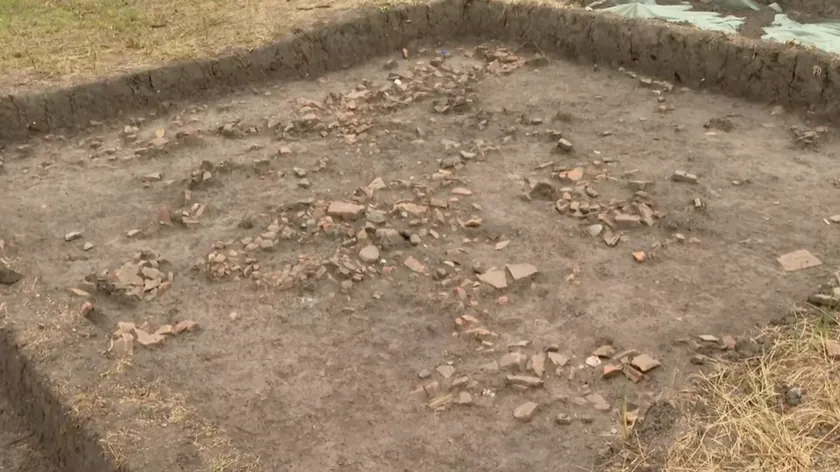 Kod Požarevc'de bulunan Roma yerleşim yeri, 4. yüzyılın iz kalıntıları ile keşfedildi.
