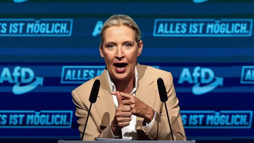 Alis Vajdel, Alternative für Deutschland'in (AfD) başkanı, Almanya'nın Eurozon ve Schengen alanından ayrılması gerektiğini savunuyor.