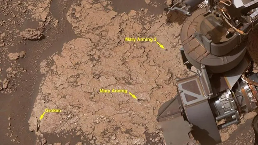 NASA Curiosity Mars'ta beklenmedik saf kükürt kristalleri keşfetti, bilim dünyasını şaşırttı