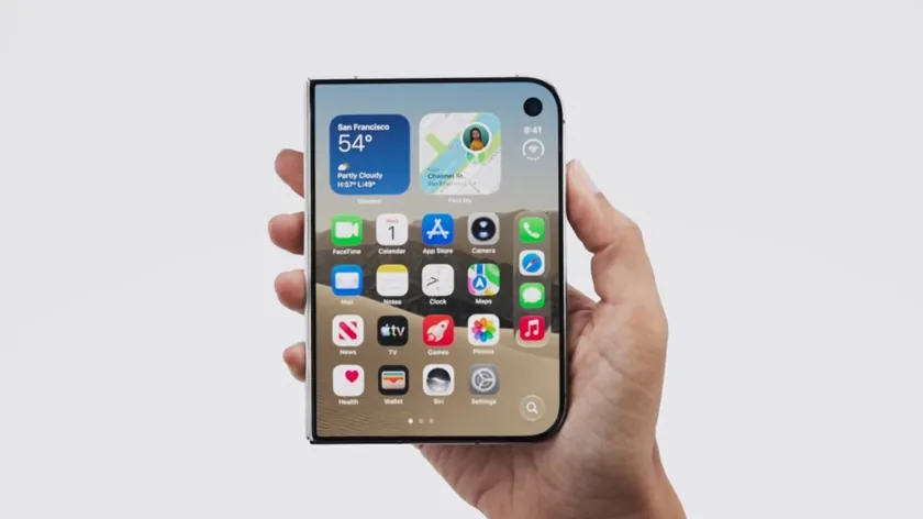 Apple ilk katlanabilir telefonunu tanıttı iPhone Duo
