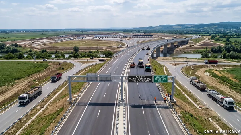 Sırbistan'da Beograd-Sarajevo otoyolu projesinde son aşamaya gelindi.