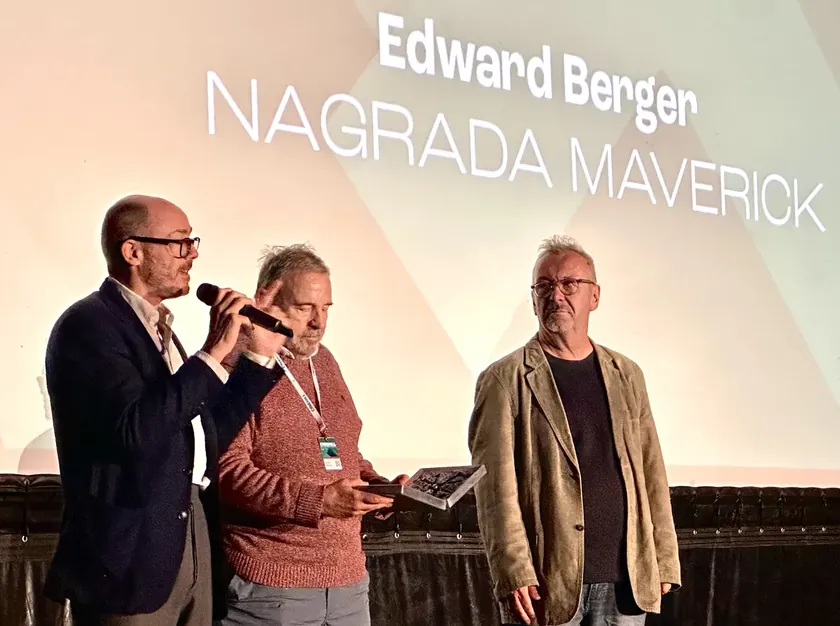 Sırp yönetmen Edvard Berger'e Cinehill Film Festivali'nde "Maverick" ödülü verildi.