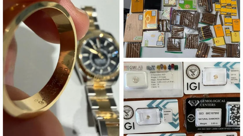 Sırbistan Gümrüğü, 6 Milyon Dinar Değerinde Kaçak Pırlanta ve Lüks Eşyaya El Koydu