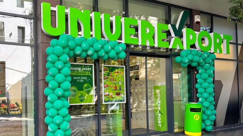 Univerexport, Kragujevç'te yeni bir mağaza açtı.