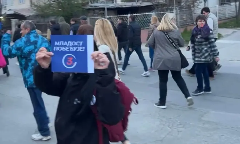 Sırbistan'ın Aranđelovac şehrinde bir seçim noktasındaki oylar iptal edildiği aktarıldı