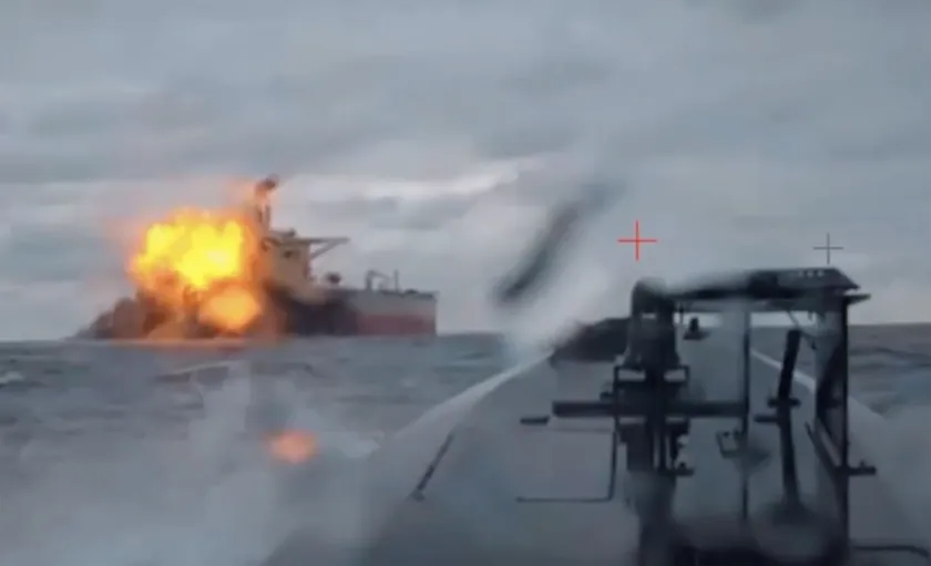 Dronlarla Rusya'da dört petrol tankerine saldırı yapıldı